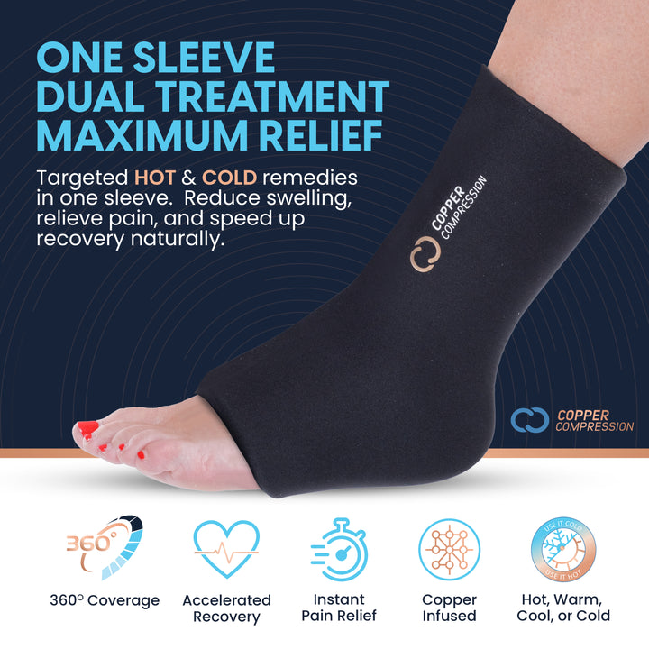 CopperFreeze Ankle Sleeve