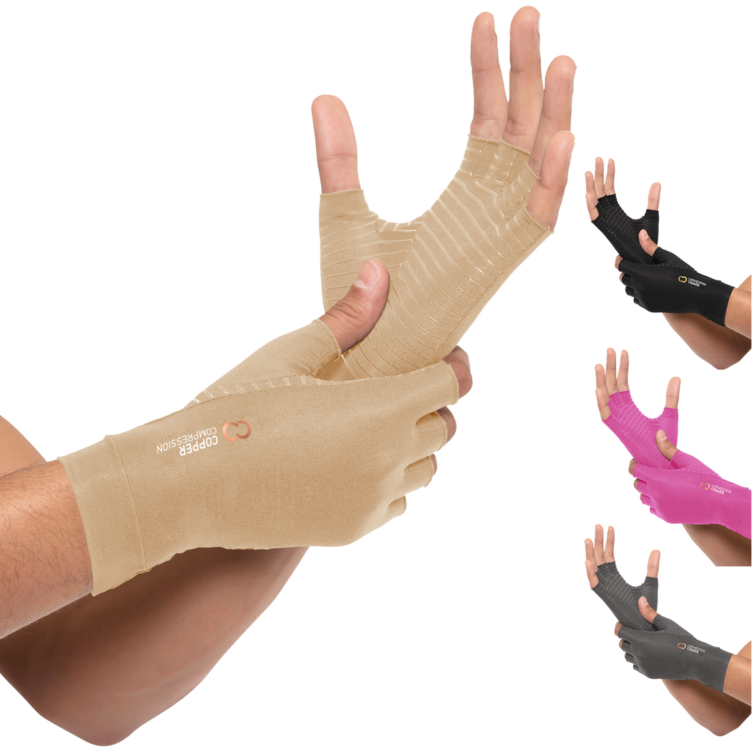 Half Finger Arthritis Gloves