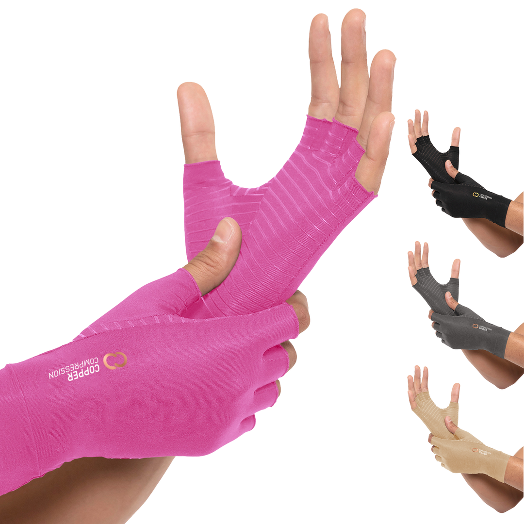Half Finger Arthritis Gloves