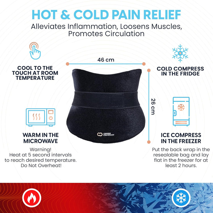 CopperFreeze Back & Stomach Wrap