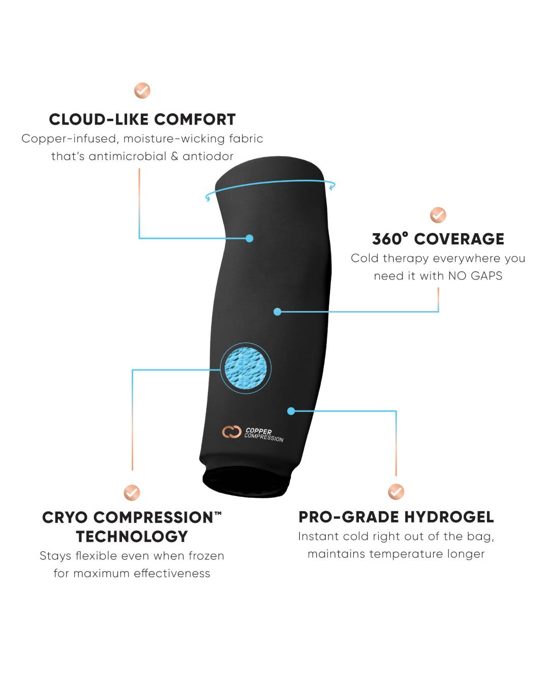 CopperFreeze™ Arm Sleeve